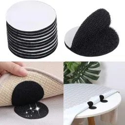 Velcro 2 Sided Round Stickers(Pack Of 5) Multipurpose Hook & Loop Stick-on Velcro-13