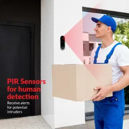 CP PLUS CP-L23 2MP Wi-Fi Video Doorbell with Wide Angle View, Night Vision Wireless Sensor Security System image 5