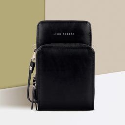 Black Women Sling Bag Jet-Black Sling Bag-image-13