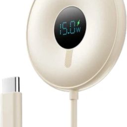 ESSAGER Premium 15W Magnetic Wireless Charging Pad with Digital Display iphone 15/16/17 Charging Pad-image-44