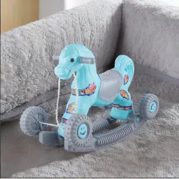 2 in 1 Baby Horse Rider Rocker for Kids 1-3 Years Birthday Gift for Kids-11