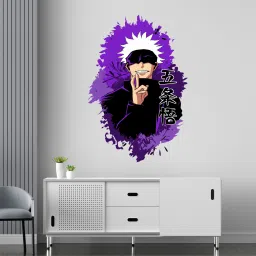 60 cm Satoru Gojo wall sticker Self Adhesive Sticker-image-64
