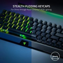 Razer BlackWidow V3 Mini HyperSpeed - Phantom Pudding Edition - 65% Wireless Mechanical (Green Switch) RZ03-03892000-R3M1 Wireless Standard Gaming Keyboard image 5