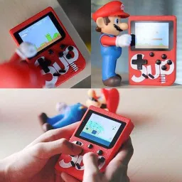 BUY SURETY New Collection SUP Handheld Game Console,Portable Video Game 3 Inch HD Screen,Portable Retro Game Console for Player Classic Game Console With 1 USB Charge and 1 TV output cable Birthday Presents for Children & Inbuilt With 400 Games Like Snow Bros, Contra, Spiderman, Bomber Man, Adventure Island, SEGA etc with 400 In 1, Snow Bros, Contra Series, Super Mario, Bomber Man, Spider Man image 5