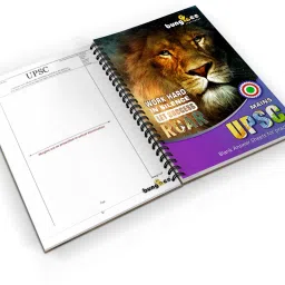 bungbee UPSC Mains Answer Writing Copy Booklet- Design 6, 210 Pages/ 105 Sheets per Book A4 Notebook Unruled 630 Pages image 3