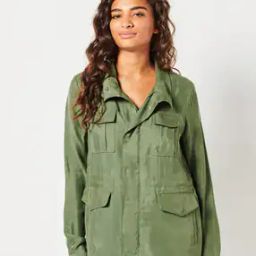 Zip-Front Jacket with Flap Pocket-picture-14