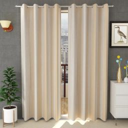 210 cm (7 ft) Polyester Door Curtain (Pack Of 2)-52