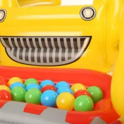 Inflatable children's play center Bulldozer with balls Multicolor Inflatable Ball Pits-31