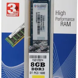 CONSISTEN DDR 3 SERIES,ZEBRONICS H61 MOTHER BOARD SUPPORTED DDR3 8 GB (Dual Channel) PC DDR3 RAM (8gb ddr 3 Ram For ZEBRONICS H-61 mother board Supported)-10