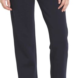 Women Solid Blue Track Pants-image-3