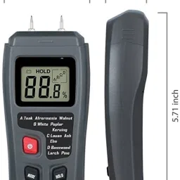thermomate WM-101 wood moisture meter WM-101 Pin-Type Digital Moisture Measurer image 3