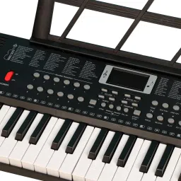 intern INT-KB 61 Keys Touch Response Portable Piano Keyboard with Mic and 5V Power Adapter Digital Portable Keyboard image 3
