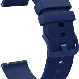 Mak Creation Coloured Buckle Silicon 22MM Smart Watch Strap compatible for 22mm Smart Watches Smart Watch Strap-image-84
