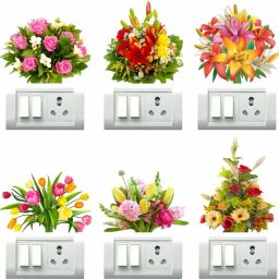 50 cm New Modern Art & Trendy Wall Stickers for Home Decoration,Living Room,Bedroom Self Adhesive Sticker-image-9