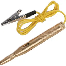 AASONS DC 6-24V Stainless Steel and Copper Auto Car Circuit Tester Analog Voltage Tester-23