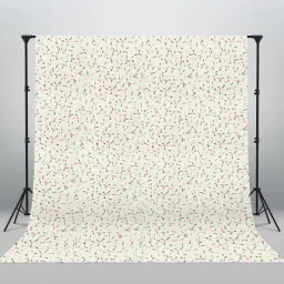 royal trendz 5X8 ft Yellow Screen Flowered Printed Background Backdrop Photos Videos+2 Clamps Reflector-image-47