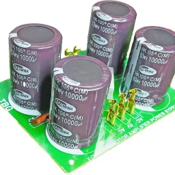 HIGH QUALITY 4 CAPACITER AC-DC POWER SUPPLY + LED MODERN DESIGN (10000UF\63V) Power Supply Electronic Hobby Kit-image-17