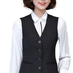 Self Design Women Waistcoat-image-86