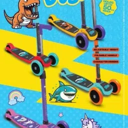 Kick Scooter in Non Toxic for Age Group 3 to 8 Years Kids Scooter-image-57