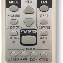 miracles in hand MIH113B AC REMOTE COMPATIBLE WITH (POWERFUL) O GENERAL Remote Controller-5