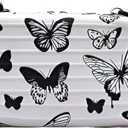 White Women Sling Bag Sling Box Bag Cross Body Shoulder Bag Stylist Cosmetic Bag Suitcase Type bag-image-80