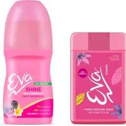 Shine Underarm Deo Rollon 50ml | Bright Underarms & purse perfume Charm 18ml Deodorant Roll-on - For Women-3