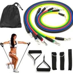 Fitness Home Gym Exercise Workout toning tube Fitness Accessory Kit Kit-image-63