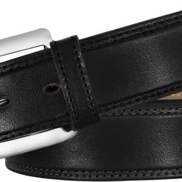 Men Evening, Party, Formal, Casual Black Artificial Leather Belt-image-97