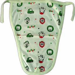 aldeco Pack of 8 - Baby Multicolor Hosiery Cotton Langot or Nappy / Reusable & Washable Soft U-Shaped Printed Cloth Langot or Diaper for kids (0-3years) image 3