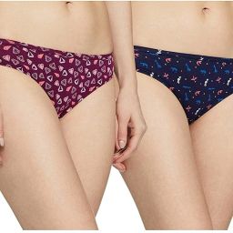Pack of 2 Women Bikini Multicolor Panty-image-75