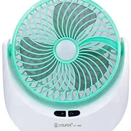 High Speed Rechargeable Table Fan with LED Light, For Home, Office, Kitchen 5 Star 1400 3 Blade Table Fan-8