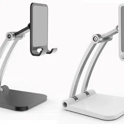 FKU (2 PC ) Aluminium Alloy Heavy Base Foldable Phone Tablet Stand Mobile Holder-image-48