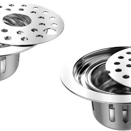 Floor Stainless Steel Push Down Strainer-image-76