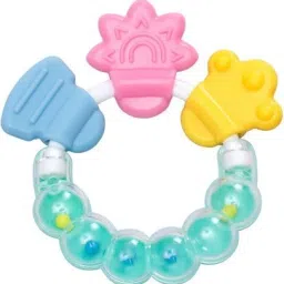 Rattle Style Baby Teether Food Feeder For Kids Teether and Feeder-16