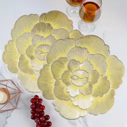 Round Pack of 2 Table Placemat-45