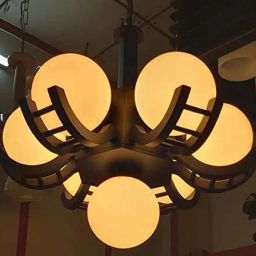 KIN-JAIDO LIGHT Jhoomar/ Chandelier/ Jhoomar Hanging Light/ Jhoomar Ceiling Light to décor your Home/ Bedroom/ Drying Room/ Living room/ Staircase/ Balcony/ Kitchen/ Study Table/ Office/ Restaurant/ Hotel/ Shop/ Café/ Dinning/ Coffee Shop Chandelier Ceiling Lamp-image-37