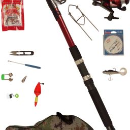 NB-1 450 Spin F Rod 905 KKM-L-206 Red Fishing Rod-image-19
