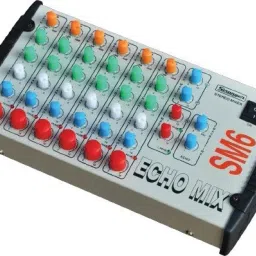 STRANGER 6 Channels Stereo Echo Mixer. Analog Sound Mixer-picture-16