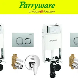 Half Frame Concealed Cistern, with divater body upper uno set of 2 pic 065 Dual Flush Tank-image-86
