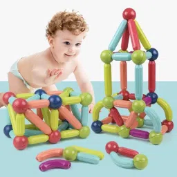 Top Magnetic Building Blocks Toy for Kids|Fun STEM Educational Puzzle Set(36pc)-24