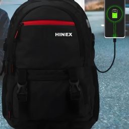 Large 40 L Laptop Backpack Large 40 L Laptop Backpack ASHPER Unisex with USB Port and Rain Cover (Black)-image-61