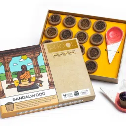 Sandalwood Havan Cups I Certified 100% Natural-28