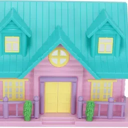 Funny House Play Set Doll House Set for Kids (Multicolour)-image-86