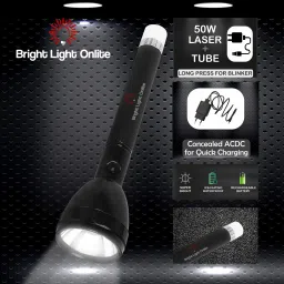 bright light onlite New 2in1 900M Range Beam 4 Mode Rechargeable Battery Emergency Torch image 3