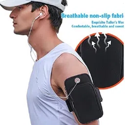 ESCODEVELOPER (ARM BAG) Sweatproof Running Armbag Casual Arm Package Bag Gym Fitness arm bag-image-26