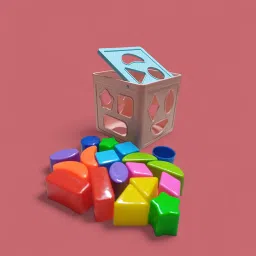 Cube Toy for Shape and Color Learning-image-97
