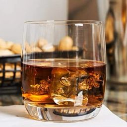 (Pack of 2) Whisky Glass Set, Rotating Scotch Bourbon Glass, Crystal Rocks Glasses for Gift Glass Set Whisky Glass-image-18