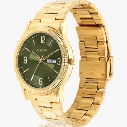titan Gents Karishma Analog Watch- For Men NT1650YM08 image 5