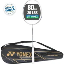 ASTROX ATTACK 9 (MADE IN INDIA) White Strung Badminton Racquet-image-59