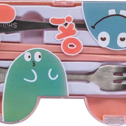 Advanced Pokey Cutlery Kit with Storage Case Stainless Steel, Polypropylene Cutlery Set-4